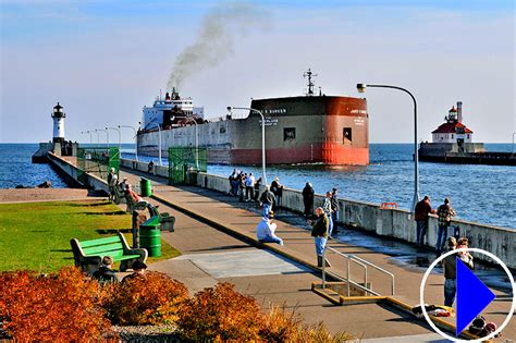 duluth ship canal webcam|duluth canal live webcam.